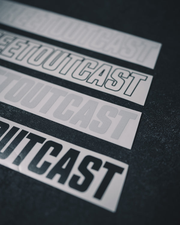 STREETOUTCAST V2 DIECUT DECAL Streetoutcast