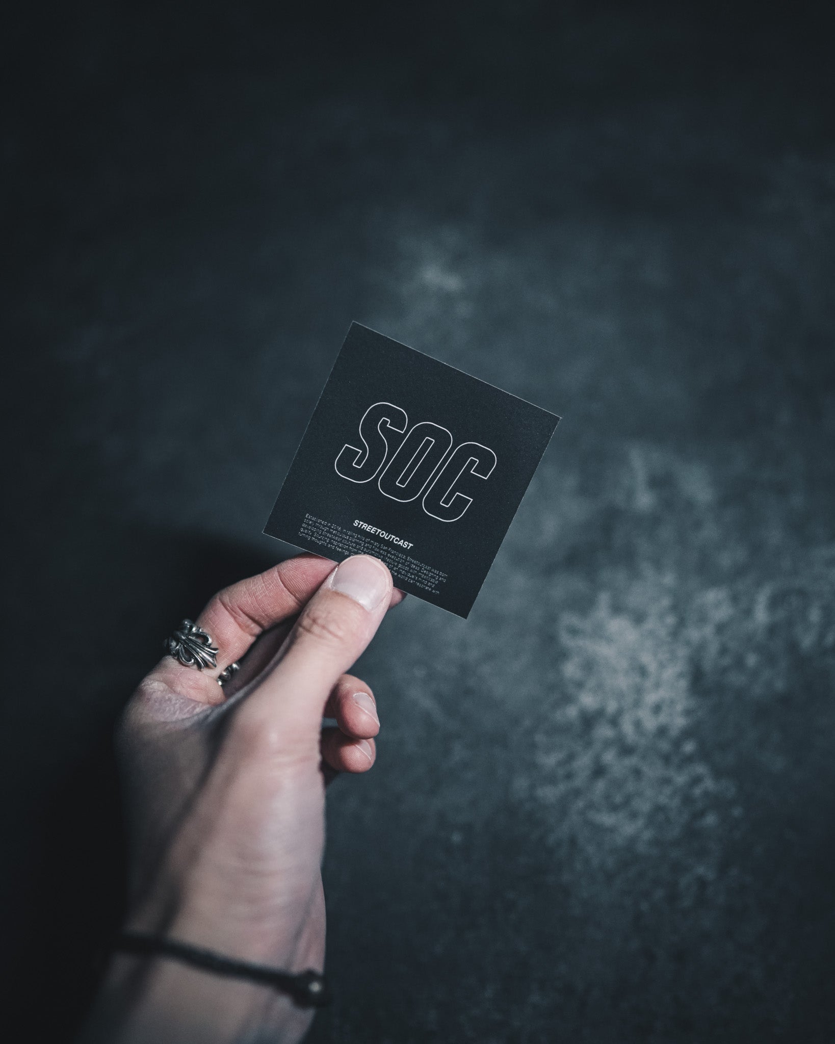 SOC OUTLINE - BOX DECAL