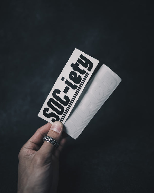 SOCIETY DIECUT DECAL Streetoutcast