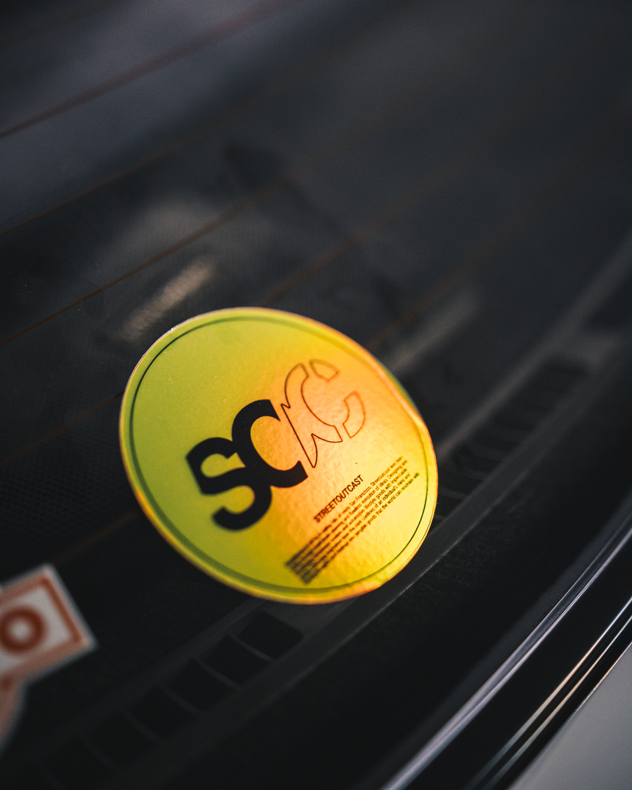 AFTERLIGHT YELLOW - ROUND DECAL