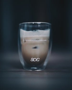 SOC - DOUBLE WALLED GLASS CUP